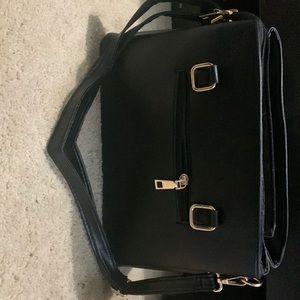 Mynos Black Tote Bag